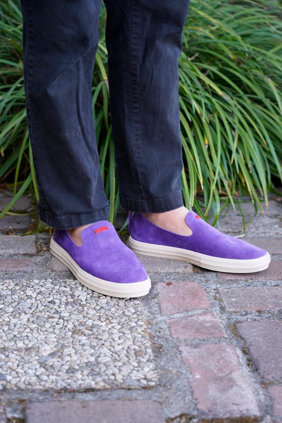 Glover / Purple Pig Suede / Sand