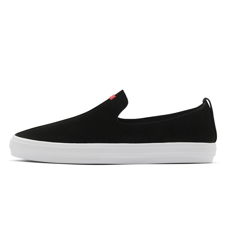 Glover / Black Pig Suede / White