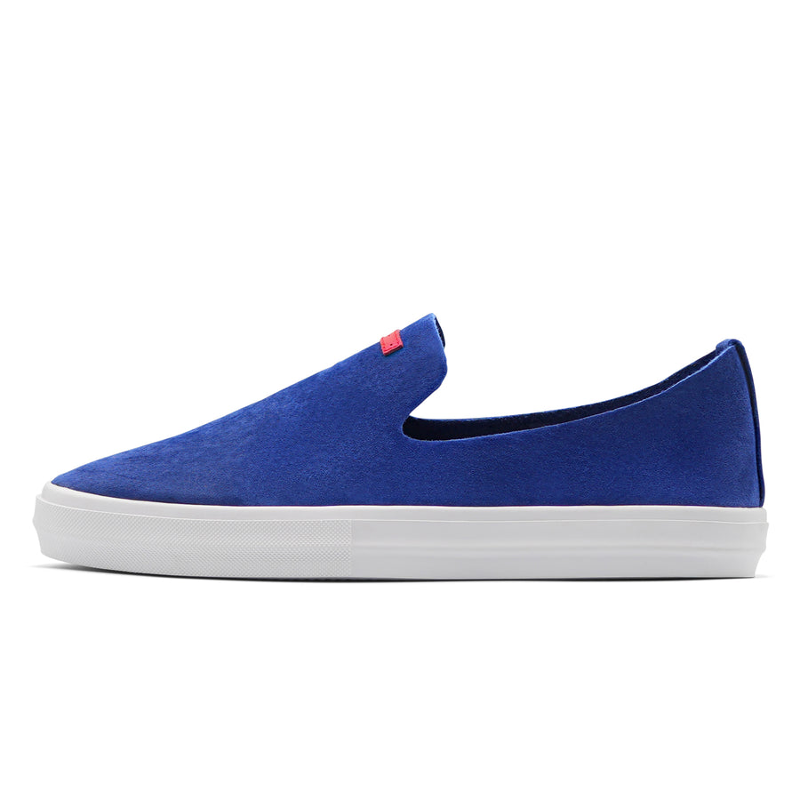 Glover / Navy Pig Suede / White