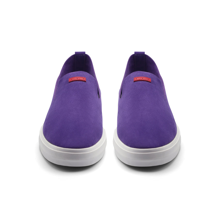 Glover / Purple Pig Suede / White