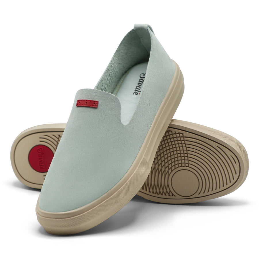 Glover / Pale Aqua Pig Suede / Sand