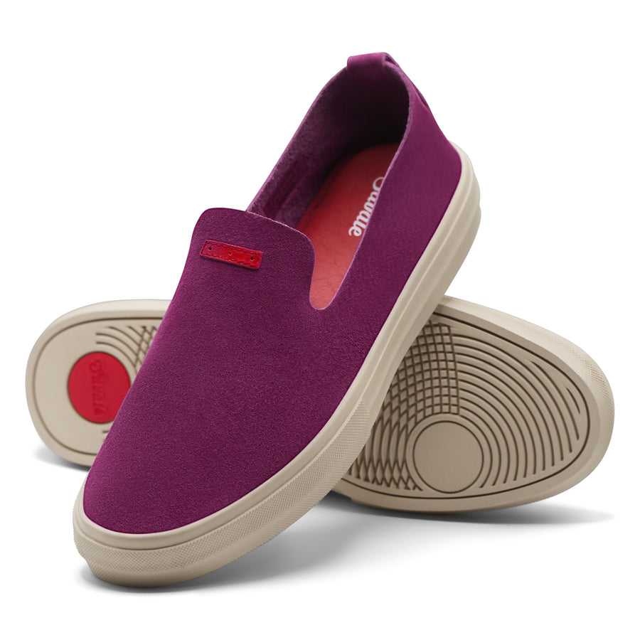 Glover / Merlot Pig Suede / Sand